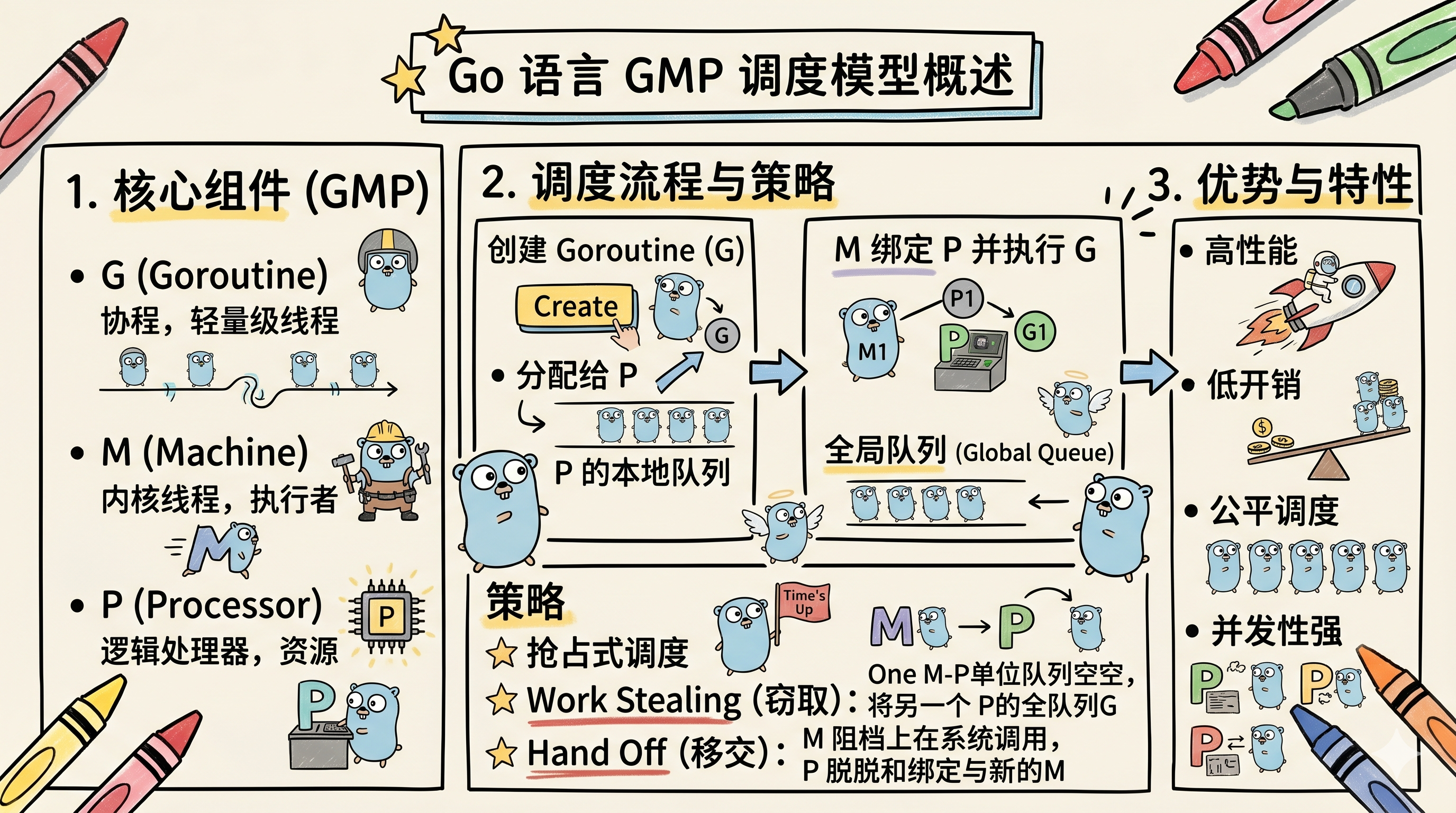Go GMP 调度